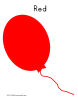 Red Balloon Worksheet